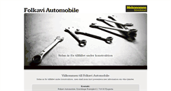 Desktop Screenshot of folkaviautomobile.se